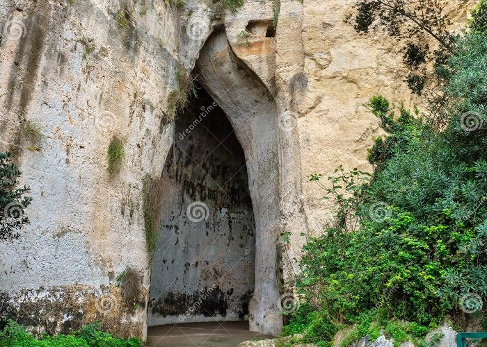 Ear of Dionysius Orecchio di Dionisio Ear of Dionysius Cave. Syracuse, Sicily, Italy Stock Photo - Image ... photo