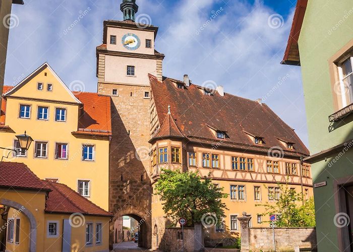 Siebers Tower 267 Rothenburg White Tower Stock Photos - Free & Royalty-Free ... photo