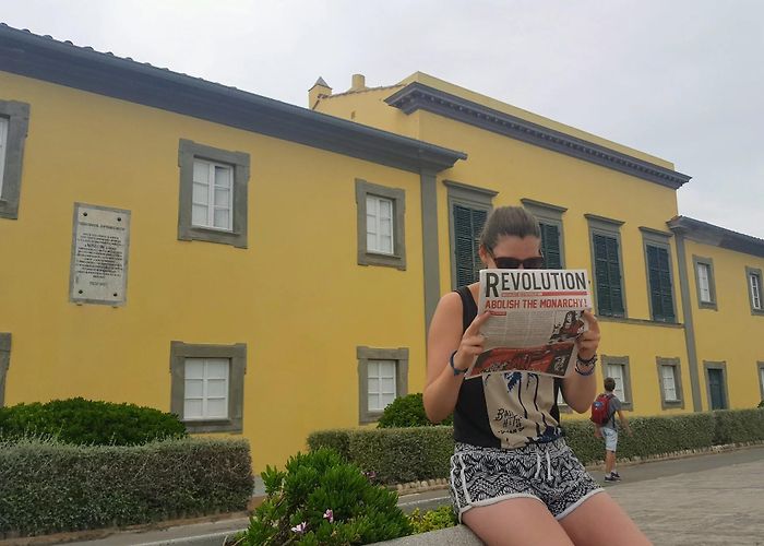 Napoleonic Mills House Revolution outside Napoleon's house – Elba, Italy | Marxist ... photo