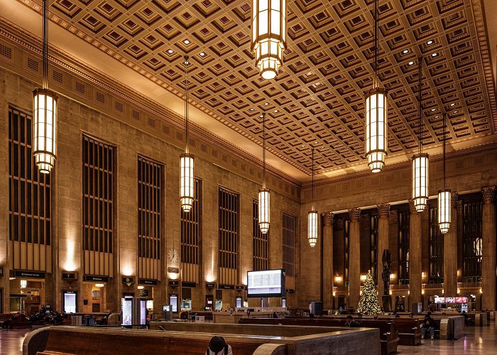 30th Street Station Philly's 30th Street Station looking like an Art Deco Cathedral ... photo