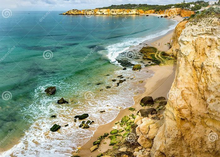 Praia do Alemão Praia do Alemao, Portimao, stock photo. Image of coast - 139350278 photo