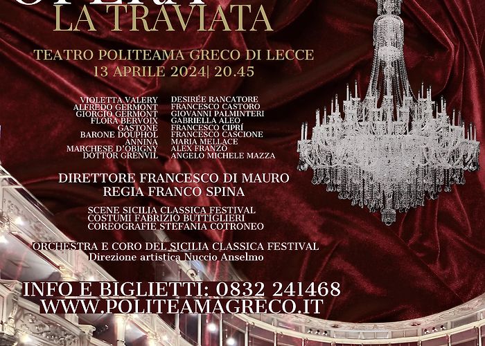 Teatro Politeama Greco Teatro Politeama Greco, Lecce, Italy | Operabase photo