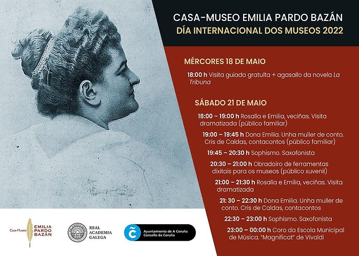 Casa Museo Emilia Pardo Bazan Celebración do día dos museos na Casa-Museo Emilia Pardo Bazán ... photo