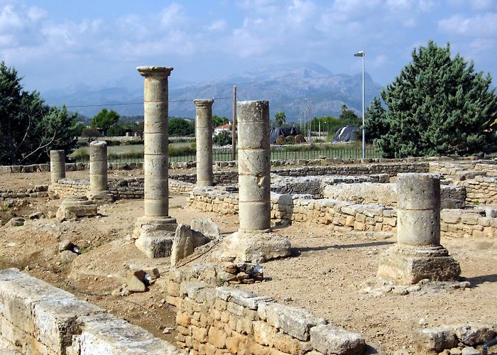 Museo Monografico de Pollentia The town of Alcúdia in Majorca - The Roman ruins of Pollentia photo