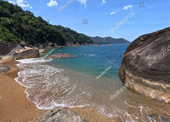 Gato Waterfall Ilhabela Island Photos and Images & Pictures | Shutterstock photo