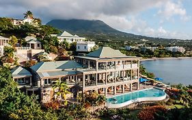 Beautiful 3 Story 8,000 Sq Ft Oceanside Mansion Villa Nevis Exterior photo