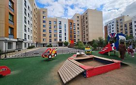 Ernaz Plus Apartments-Expo-Boulevard-6 Astana Exterior photo