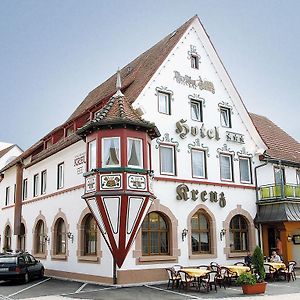 Hotel Kreuz Gaestehaus Und Lauchertbar Mit Terrasse Gammertingen Exterior photo