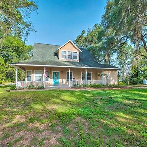 Lovely Hawthorne Home With Private Boat Dock! Orange Springs Exterior photo