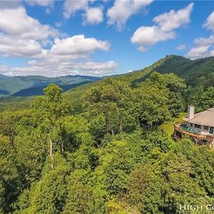 The Big Round Cabin - Blowing Rock, Big Deck Views, Hot Tub, Romantic, Secluded Lenoir Exterior photo