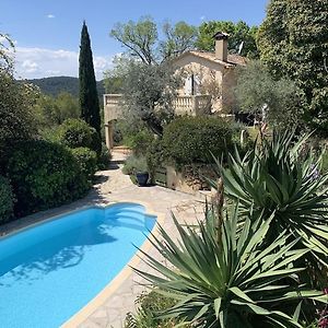 Magnificent Villa Very Quiet, Swimming Pool, Greenery, Fenced Garden, Spectacular View Claviers Exterior photo