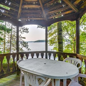 Lakefront Harrisville Cabin With Dock And Decks! Exterior photo