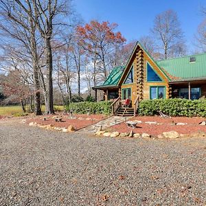 Rustic Fancy Gap Cabin With Blue Ridge Parkway Views Villa Exterior photo