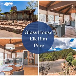 Glass House Elk Rim Pine Cabin Exterior photo