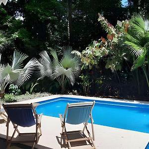 Pool Villa & Garden With Beach Access Manzanillo  Exterior photo