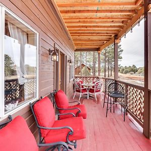 Peaceful Heber-Overgaard Cabin With Deck And Grill! Villa Exterior photo