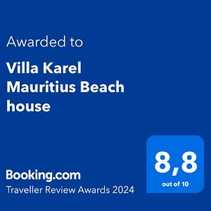 Villa Karel Mauritius Beach House Riambel Exterior photo