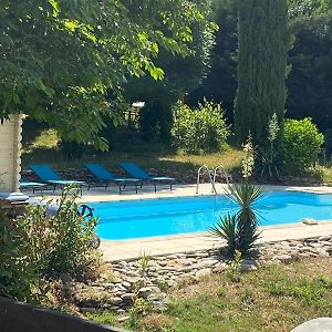 Maison Avec Piscine Entre Gard Et Ardeche Villa Gagnières Exterior photo