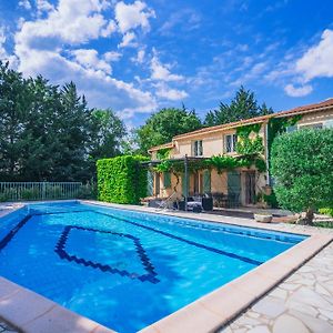 Magnifique Villa Provencale Avec Piscine Et Jardin Pouzilhac Exterior photo