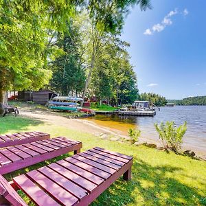 Inlet Lakefront Home Private Dock And Beach Access! Exterior photo