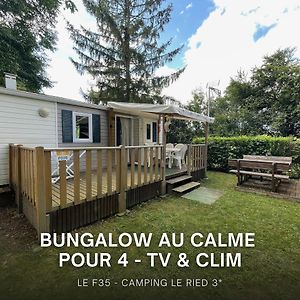 Chez Roger Et Lea - F35 - Confortable Bungalow Climatise Avec Tv Pour 4 Villa Boofzheim Exterior photo