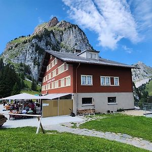 Berggasthaus Holzegg - Accessible Only By Cable Car Hotel Alpthal Exterior photo