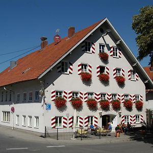 Gasthaus Zur Post Hotel Waal Exterior photo