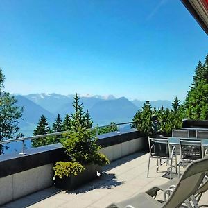 Rigi Terrassenwohnung Mit Panoramasicht Auf Berge Und See Rigi Kaltbad Exterior photo