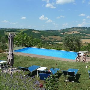 Villa With Private Swimming Pool And Private Garden In Quiet Area, Panoramic Views Radicondoli Exterior photo