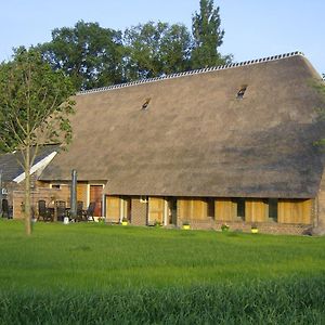 Staying In A Thatched Barn With Bedroom Achterhoek Geesteren  Exterior photo