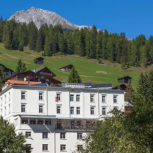 Boutique-Hotel Garni Bellevue Davos Wiesen Exterior photo