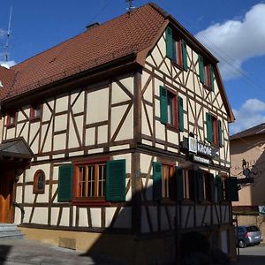 Pension Krone Sternenfels Hotel Exterior photo