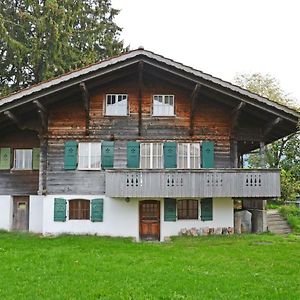 Traditionelles Chalet Schaermtanne - Griwa Rent Ag Villa Aeschi Bei Spiez Exterior photo