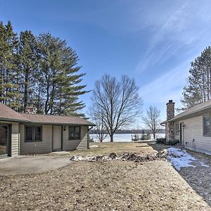 Lakefront Escape With Fishing Pier And Snowmobiling! Villa Park Falls Exterior photo